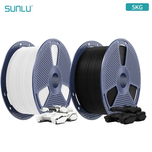 SUNLU 1.75MM große Spule 5KG PETG/PLA/PLA+ Filament für 3D Drucker
