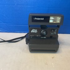 Polaroid 600 One Step - Instant Film Flash Camera w/ Strap