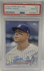 2018 Topps New Era Aaron Judge #23 PSA 10 GEM MINT Yankees