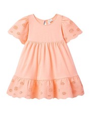 Janie And Jack Embroidered Floral Tiered Dress