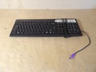 FUJITSU KB410 G QWERTY PS2 high quality keyboard Black - MISSING KEYBOARD FEET
