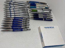 Viagra Promotional Plastic Ballpoint Pens Lot...