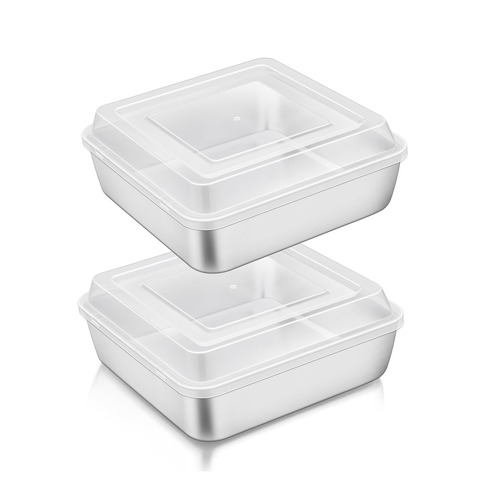 6 Inch Square Cake Pan Stainless Steel