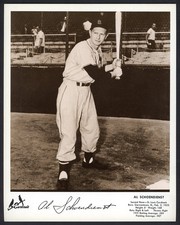 1952 DIXIE LID PREMIUM RED SCHOENDIENST CARDINALS EX-MT 546764 (KYCARDS)