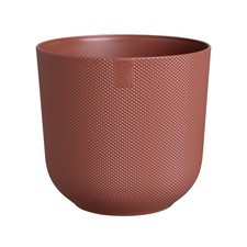 Jazz Round Indoor Flowerpot 35cm - Tuscan Red Decorative Planter