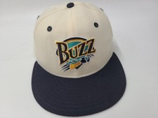 Vintage Salt Lake City Buzz New Era 59Fifty Pro Model Fitted 6 3/4 Hat Cap MiLB