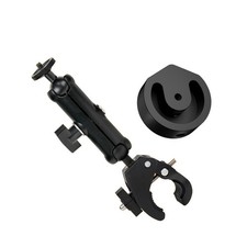 For Starlink Mini Mount Base RV Ladder Mount Adjustable Clamp Mount Black