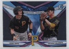 2021 Bowman Draft Franchise Futures Henry Davis Anthony Solometo #1 0qh2