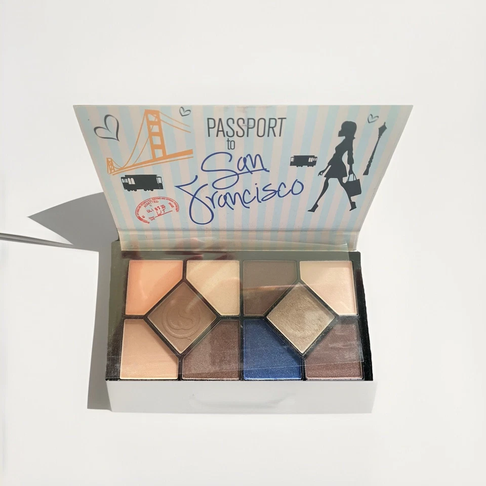 Coastal Scents Eyeshadow Palette (PL-063) Passport to Rio deJaneiro 10 Shades - Image 3 of 3
