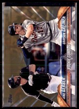 2018 Topps Update Series Gold Grayson Greiner Mike Gerber Tigers US36 /2018