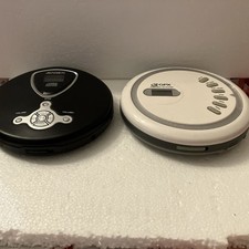Lot Of 2 Cd Players A Jensen And GPX In Need Of Repair Parts Only