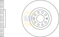 2X Napa Bremsscheibe BelüFtet Ø320Mm FüR Audi A6 Avant 4B C5 4B5 Allroad 4BH