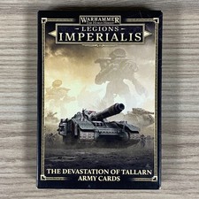 Carte Esercito Devastation of Tallarn EPIC Warhammer 40K LEGIONES IMPERIALIS