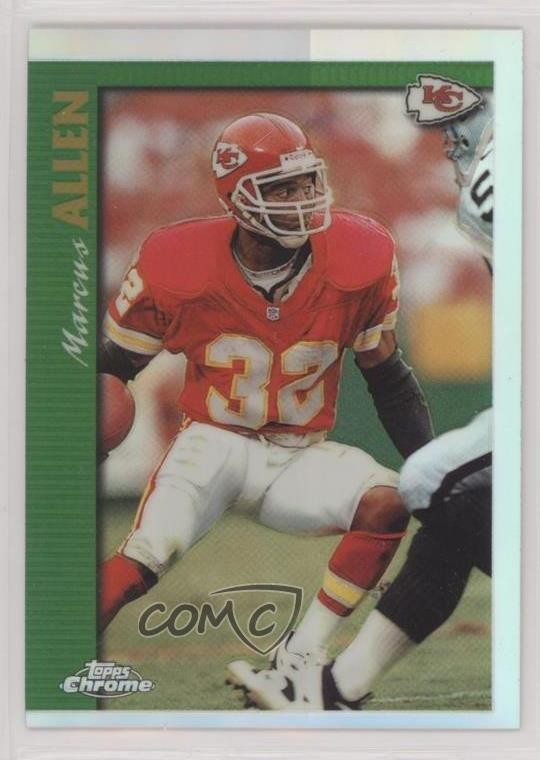 1997 Topps Chrome Refractor Marcus Allen #92 HOF 1k7i