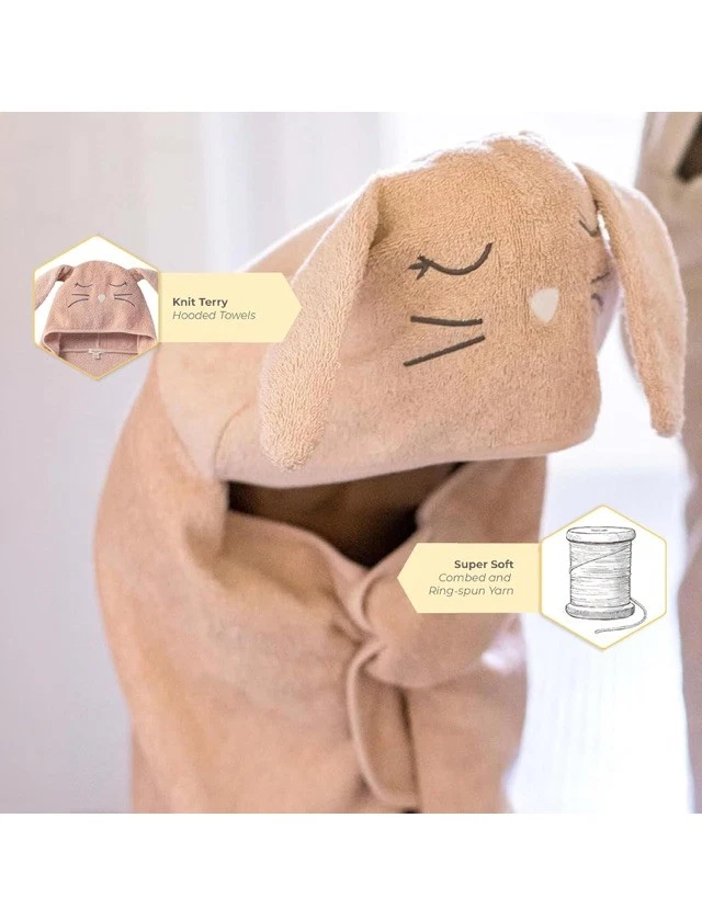 NWT Burt’s Bee’s Organic Hooded Towel MSRP $39 - Image 3 of 4