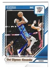 SHAI GILGEOUS-ALEXANDER OKLAHOMA CITY THUNDER SIGNED CARD LOS ANGELES CLIPPERS