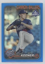 2024 Topps Pro Debut Blue Foil 141/150 Seth Keener #PD-64 4z8