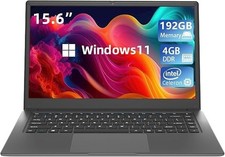 laptop 16-inch , 8GB DDR 256GB SSD portable laptop computer, expandable to 1TB, 