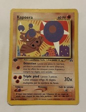 KAPOERA RARE - POKEMON 22/75 NEO DISCOVERY EDITION 1 Bon ÉTAT FR