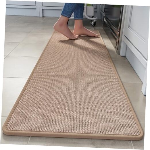 Kitchen Runner Rugs Non Slip Washable, Anti Fatigue Super Absorbent Cushioned