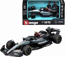 Bburago 1:43 2024 Mercedes AMG F1 W15 E Performance 44 Lewis Hamilton 38208