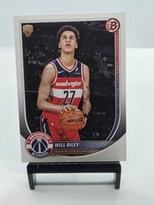 2025-26 Bowman Will Riley Rookie RC Washington Wizards #21