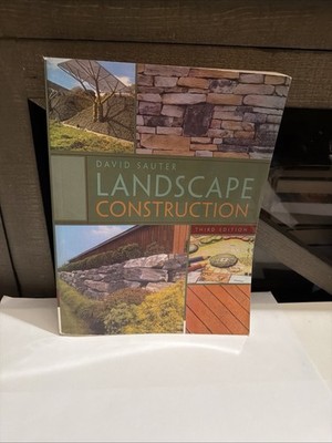 Landscape Construction - Paperback, by Sauter David - Good