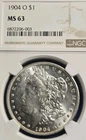 1904 O MORGAN DOLLAR