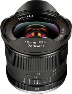 7Artisans 12mm f2.8 APS-C Lens E-Mount Sony Photography Camera Lens