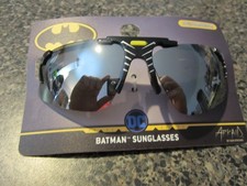 Batman Mirror SunGLASSES 100 UV Protection - Black/Yellow Frames