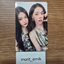 WINTER & NINGNING aespa Rich Man warner Japan Lucky Draw official Photo card