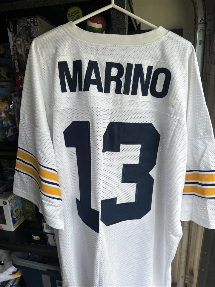 #13 Dan Marino 1979-1982 University of Pttsburgh Home Adidas Jersey - Image 4 of 4
