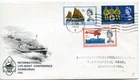 1963 LIFEBOAT PHOSPHOR GREAT BRITAIN QE2 ILLUS. FDC SOUTHAMPTON T SLOGAN PMK VGC