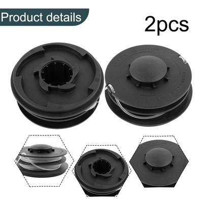2 X Replacement Spools For Einhell Electric Grass Trimmer GC-ET 4530 32FT/10M