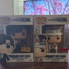 Funko Pop! Television Sherlock Lot Sherlock #290 Moriarty #293 Hot Topic