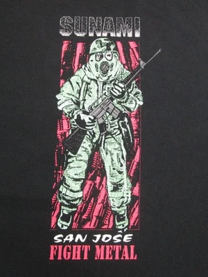 Sunami hardcore band shirt 2024 tour Ingrown Torena Punk Metal Bay San Jose USA - Image 1 of 4