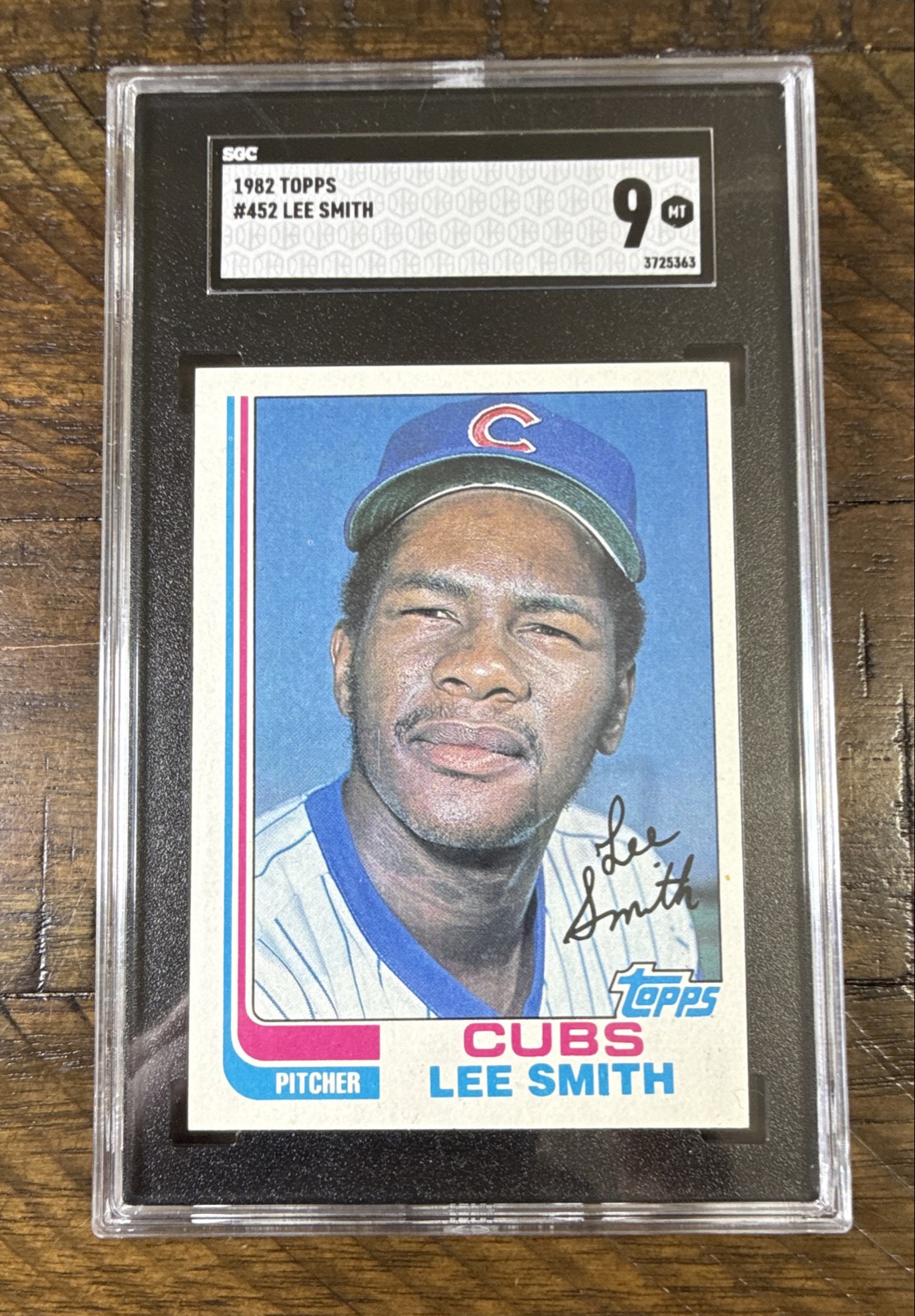 1982 Topps - Lee Smith #452 (RC) SGC 9