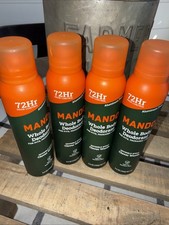 Mando Men s Whole Body Deodorant Invisible Spray 3.6 oz Clover Woods Lot of 4
