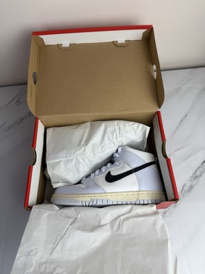 Nike Dunk High GS Gr. 4,5 Summit White/Football Grey Sneaker / Turnschuhe H131