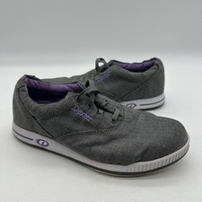 Dexter Kerrie B4271-5 Women Size 7.5 Grey Herringbone Slide-Rite Bowling Shoes