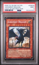 Yugioh Judgment Dragon Light Of Destruction LODT-EN026 1st Edition PSA 9 Mint