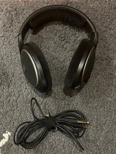 SENNHEISER HD558 Headphones Black Over The Ear - Tested