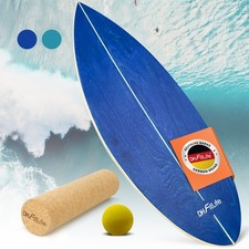 DH FitLife Surfin Balance Board aus Echtholz  für Kinder und Erwachsene