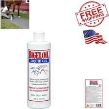 14oz Bigeloil Liniment Gel - Fast-Acting Muscle Relief for Pets in Need