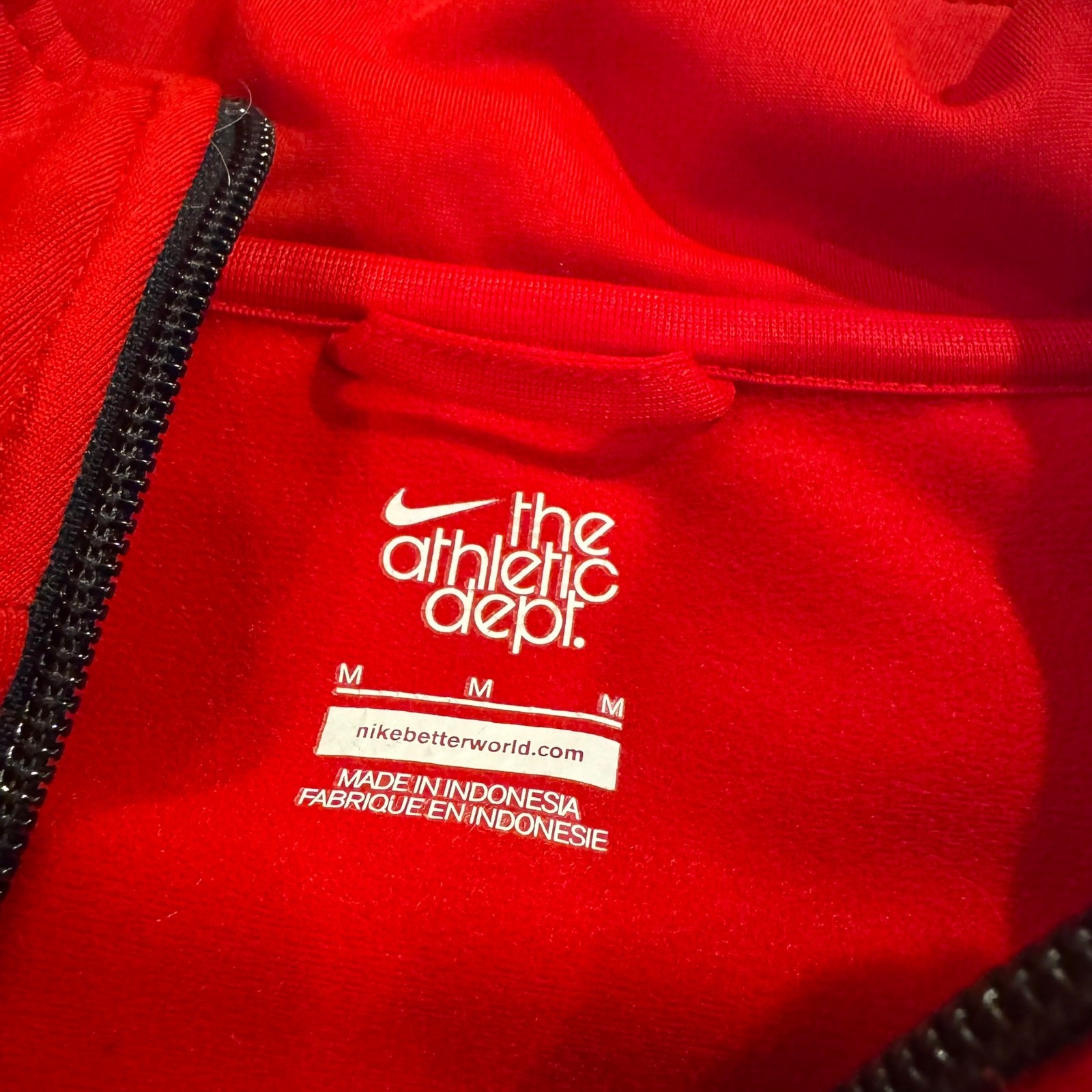 SACAI X NIKE Giacca da pista vintage Nike Athletic Dept full zip Medium