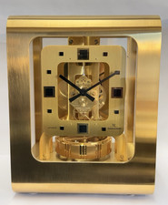 Zz Jaeger LeCoultre ATMOS Uhr "COLANI" gold - revidiert - sehr guter Zustand