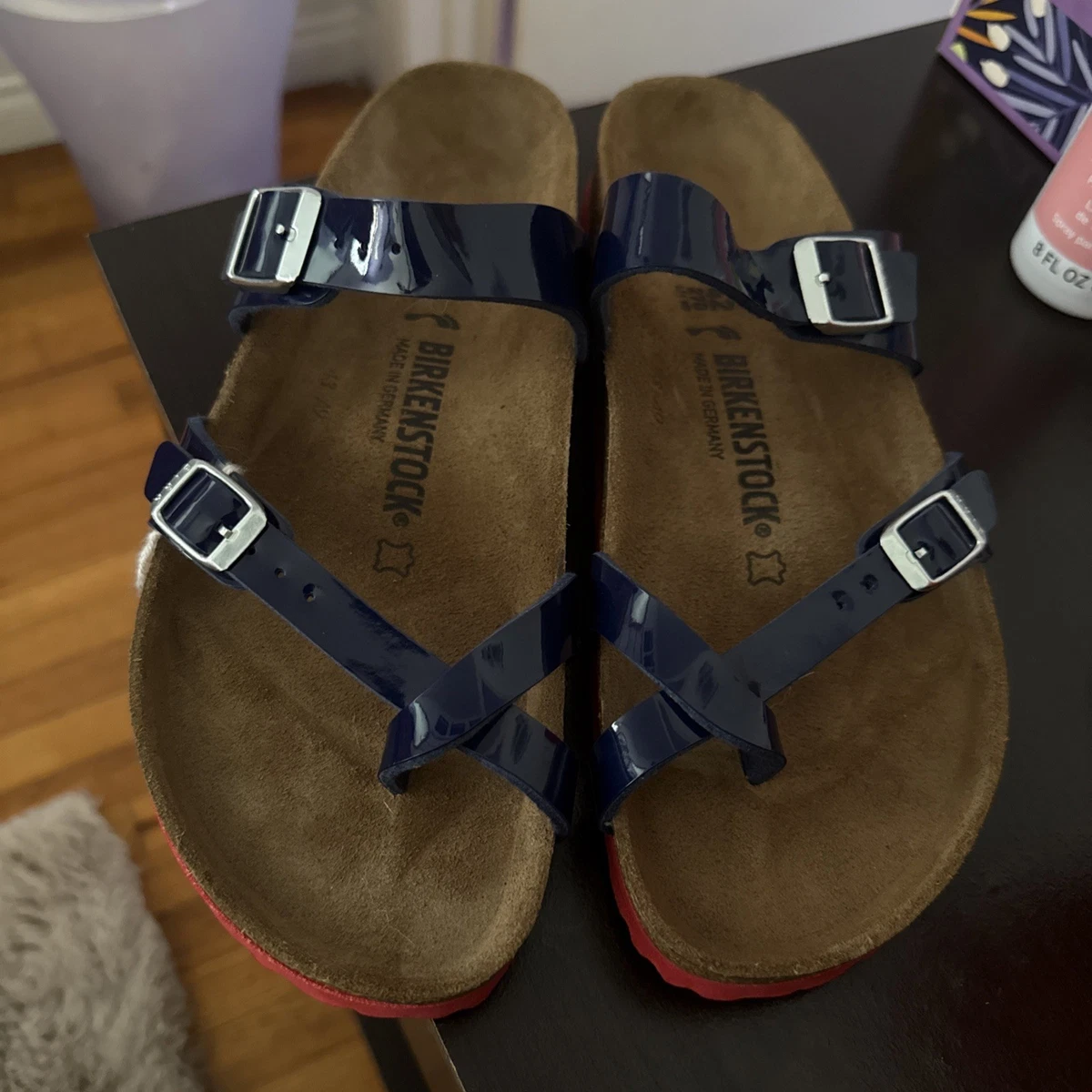 Birkenstock Mayari Birkenstock Dress Blue BIRKENSTOCK MAYARI DRESS BLUE STRAP SANDALS SIZE 42 NARROW NEW IN