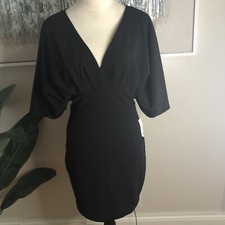 Alexia Admor Women’s Black Dress Size S Elegant Classic Cocktail Dress NWT