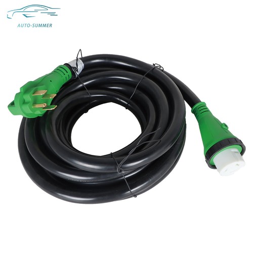 50A 15/25/30/50FT RV Power Extension Cord with LED Light with Lock NEMA 14-50P - Picture 11 of 11