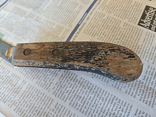Vintage Ames Primitive Rustic Hand Sickle Weed Scythe Cutter Reaper - Picture 4 of 4